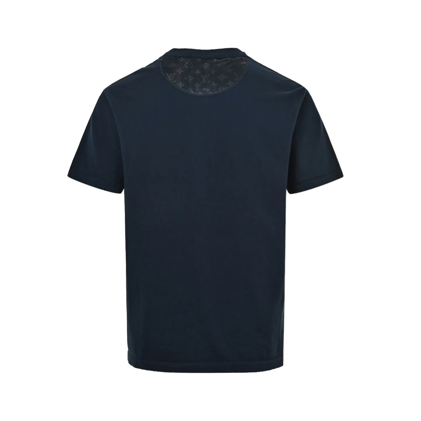 Louis Vuitton/Louis Vuitton knitted jacquard splicing nylon inlay short sleeves